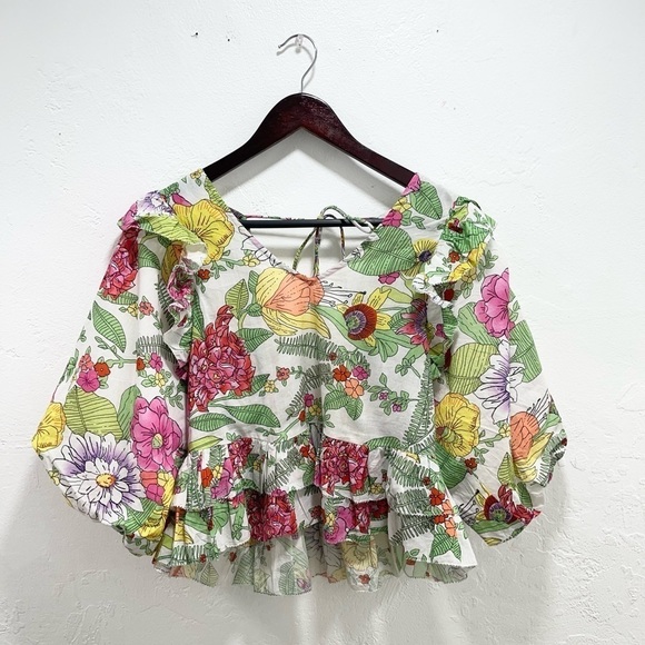 Love The Label Tops - Love The Label Mitzie Floral Blouse